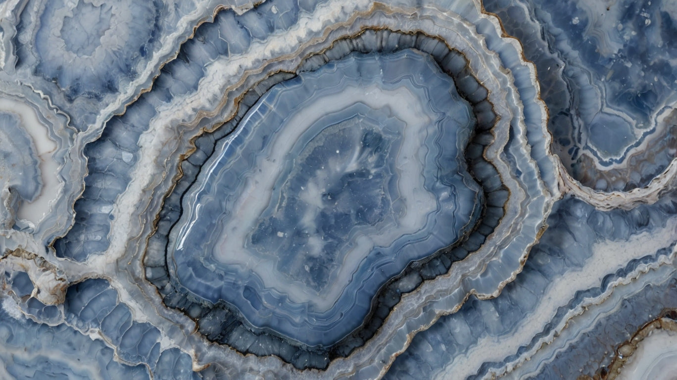 Blue Lace Agate: The Stone of Tranquility and Clear Communication