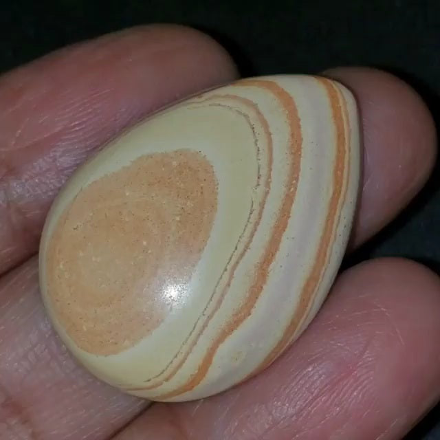 Natural Wave Dolomite Cabochon 35x25mm