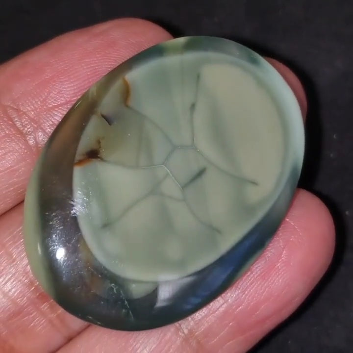 Natural Imperial Jasper Cabochon 43x32mm