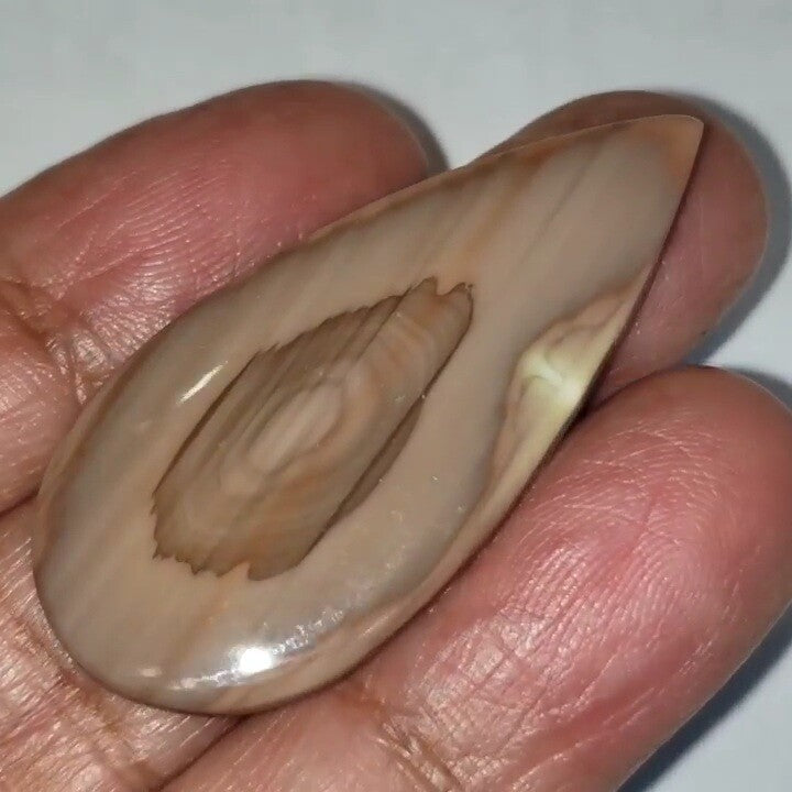 Natural Imperial Jasper Cabochon 44x21mm