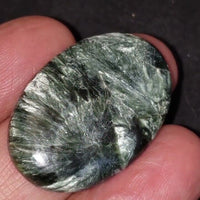 Thumbnail for Natural Seraphinite Cabochon 33x23mm