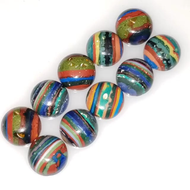 Rainbow Calsilica 10mm Round Cabochon