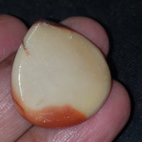 Thumbnail for Natural Mookaite Jasper Rose Cut Cabochon 27x25mm