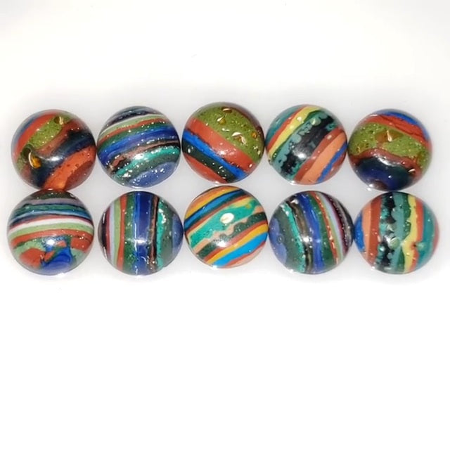 Rainbow Calsilica 10mm Round Cabochon