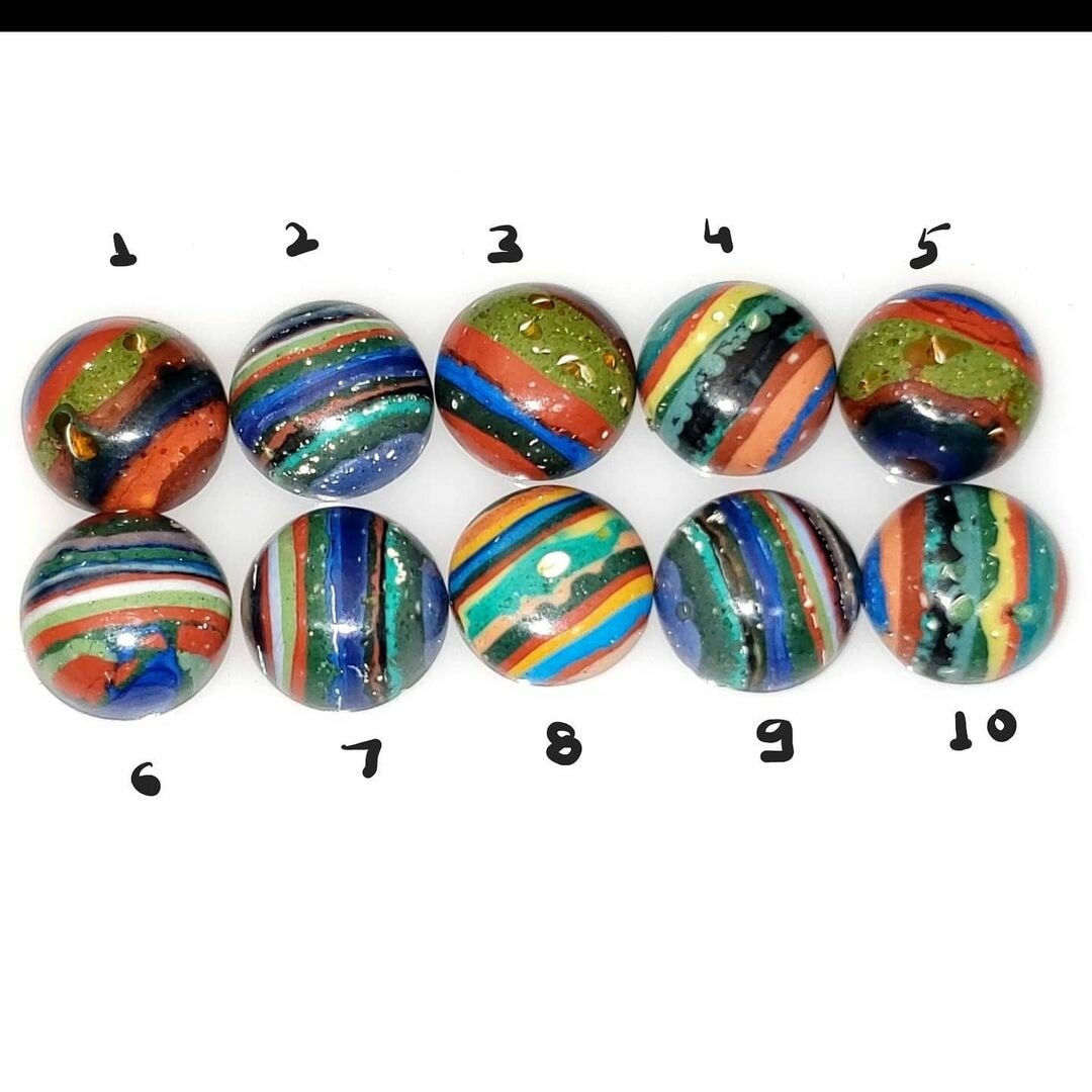 Rainbow Calsilica 10mm Round Cabochon