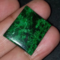 Thumbnail for Natural Bright Green Maw Sit Sit Cabochon 25x20mm