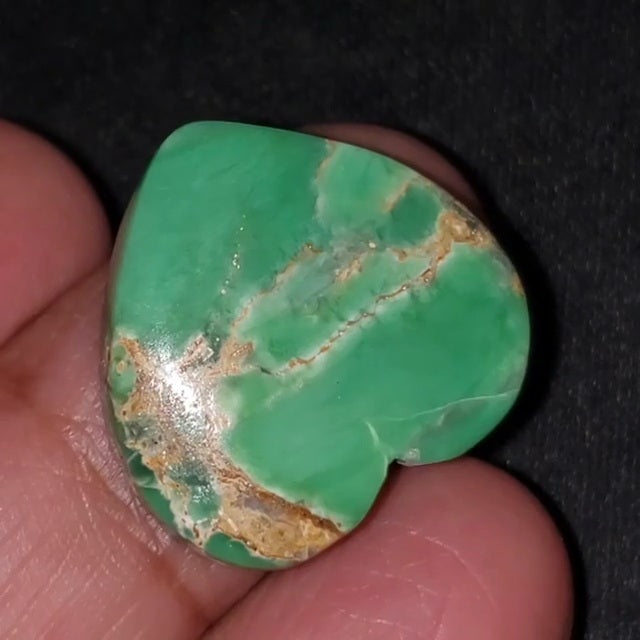 ​Natural FINE Variscite Cabochon 22x21mm