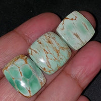 Thumbnail for Natural FINE Variscite Cabochon Length range is 17 to 20mm