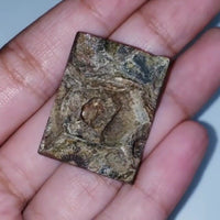 Thumbnail for Natural Raw Moroccan Druzy Flat Base 27x21mm