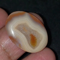 Thumbnail for Natural Botswana Agate Cabochon 24x18mm