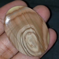 Thumbnail for Natural​ Imperial Jasper Cabochon 45x32x2.7mm