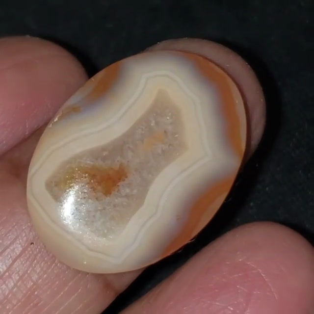 Natural Botswana Agate Cabochon 24x18mm