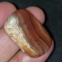 Thumbnail for Natural Honey Rhodochrosite Cabochon 33x20mm