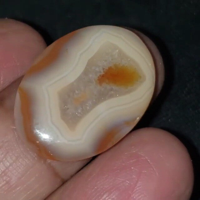 Natural Botswana Agate Cabochon 24x18mm