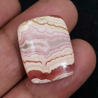 Thumbnail for Natural Rhodochrosite Cabochon 22x18mm