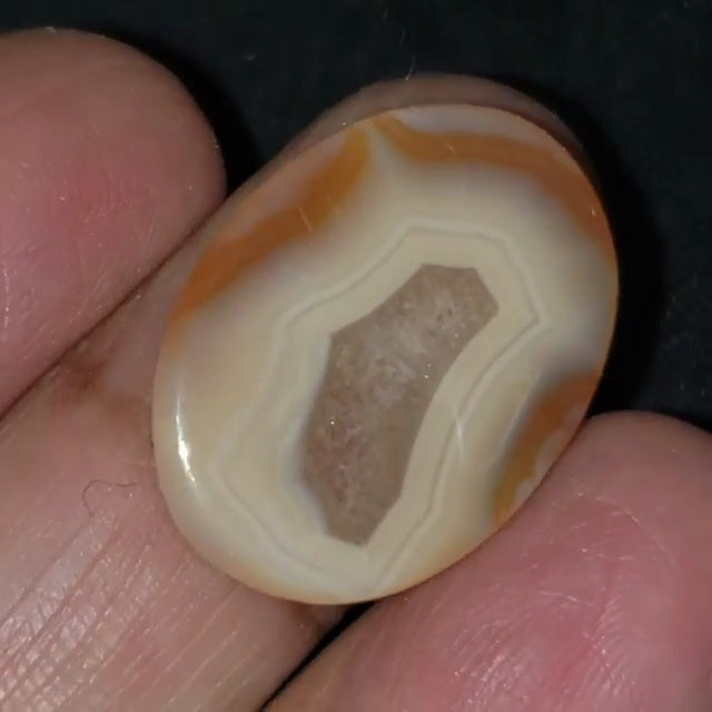 Natural Botswana Agate Cabochon 24x18mm