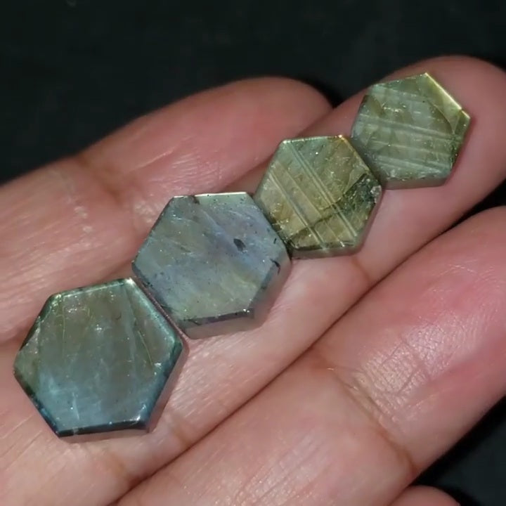 Natural Labradorite Cabochons