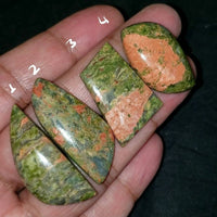 Thumbnail for Natural Unakite Cabochons