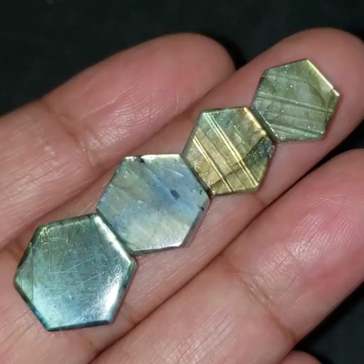 Natural Labradorite Cabochons