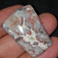 Thumbnail for Natural Australian Crazy Lace Agate Cabochon 33x24mm