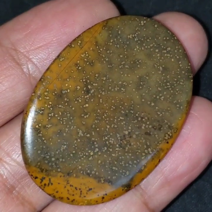 ​Natural Iron Tiger Eye Cabochon