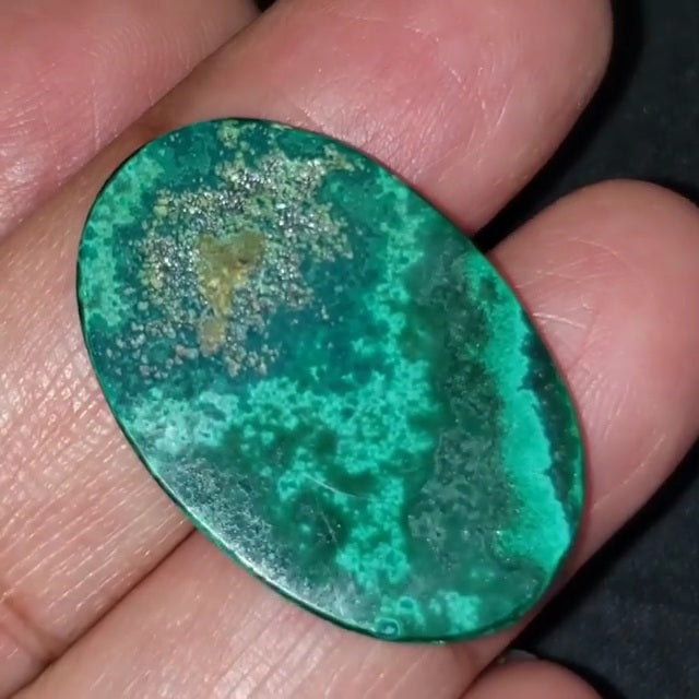 ​Natural Malachite Cabochon