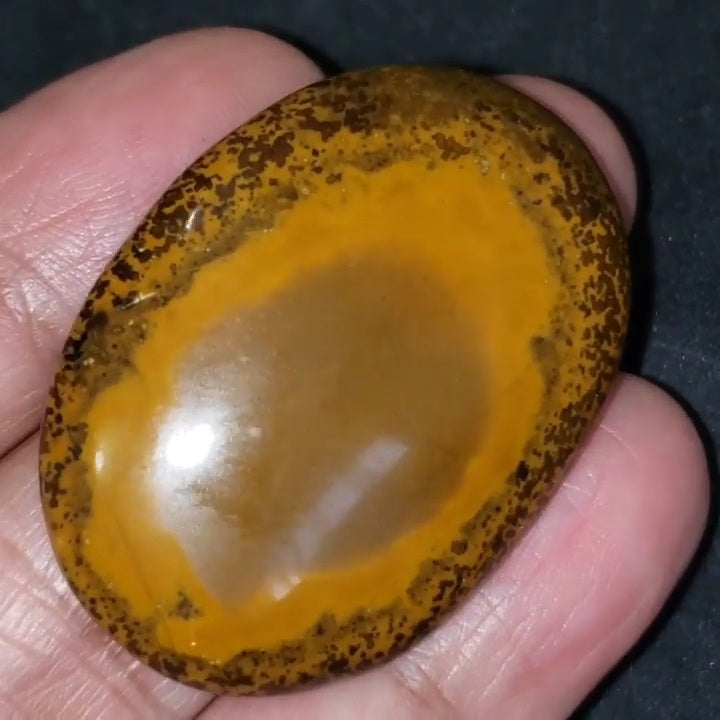 ​Natural Iron Tiger Eye Cabochon