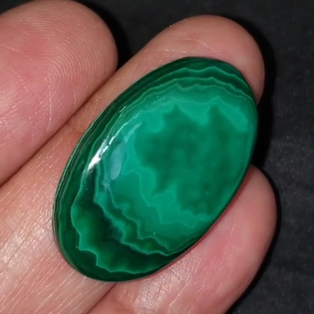 ​Natural Malachite Cabochon