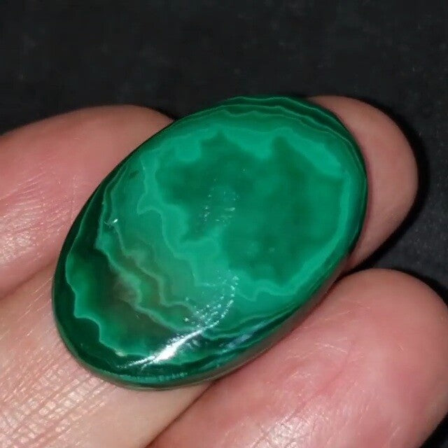 ​Natural Malachite Cabochon