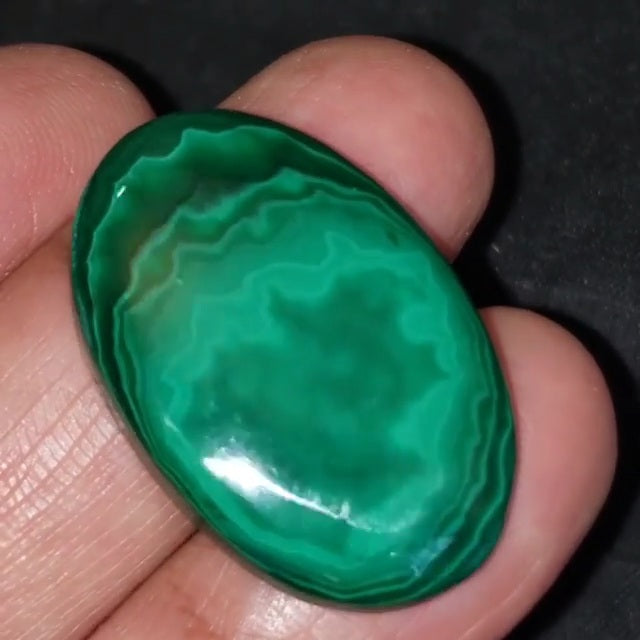 ​Natural Malachite Cabochon