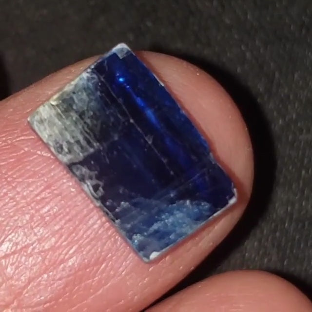 Natural Kyanite Cabochon 13x9mm