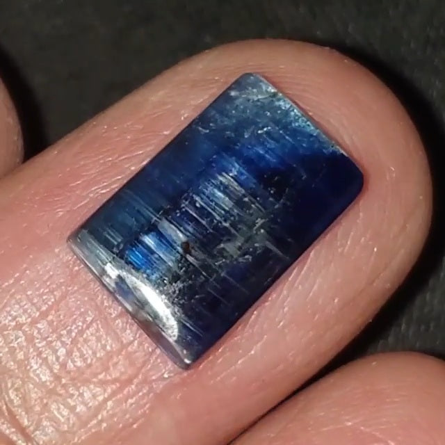 Natural Kyanite Cabochon 13x9mm