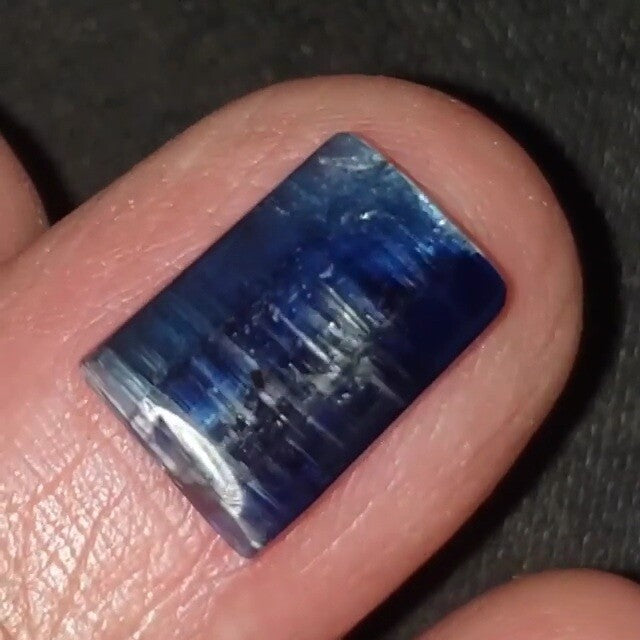 Natural Kyanite Cabochon 13x9mm