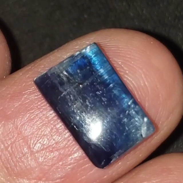 Natural Kyanite Cabochon 13x9mm