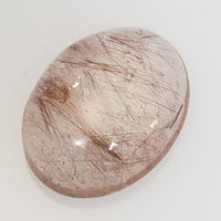 Thumbnail for Natural Copper Rutile Quartz Cabochon