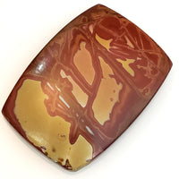 Thumbnail for Natural Red Creek Jasper Cabochon 28x20mm