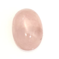 Thumbnail for Natural Rose Quartz Cabochon 18x13mm