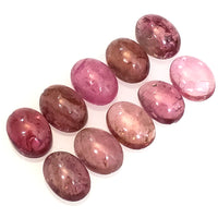 Thumbnail for Natural Tourmaline Cabochons Lengths are 7.7 to 8mm