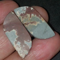 Thumbnail for Natural Sonoran Dendritic Jasper Cabochon Pair