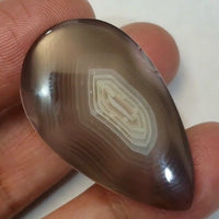 Thumbnail for Natural Botswana Agate Cabochon 40x24mm