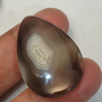 Thumbnail for Natural Botswana Agate Cabochon 40x24mm