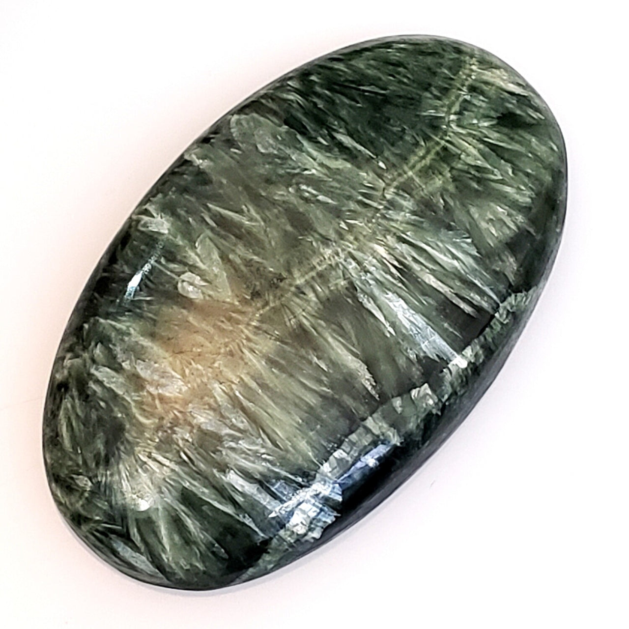 Natural Seraphinite Cabochon