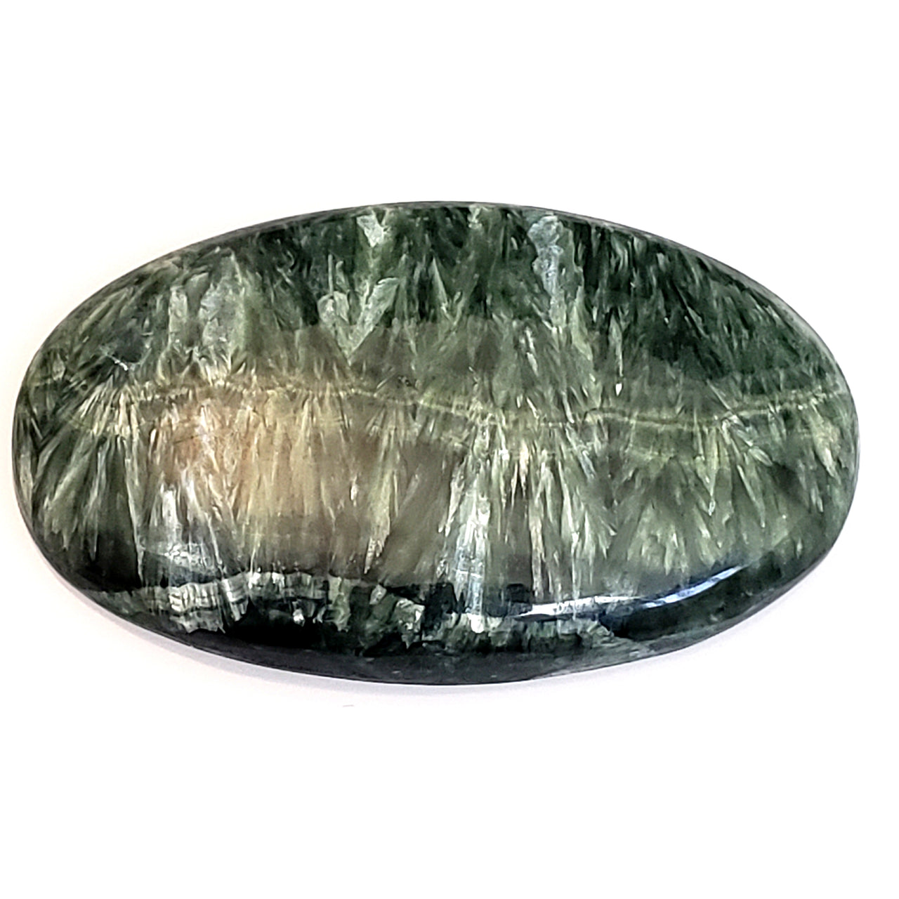 Natural Seraphinite Cabochon