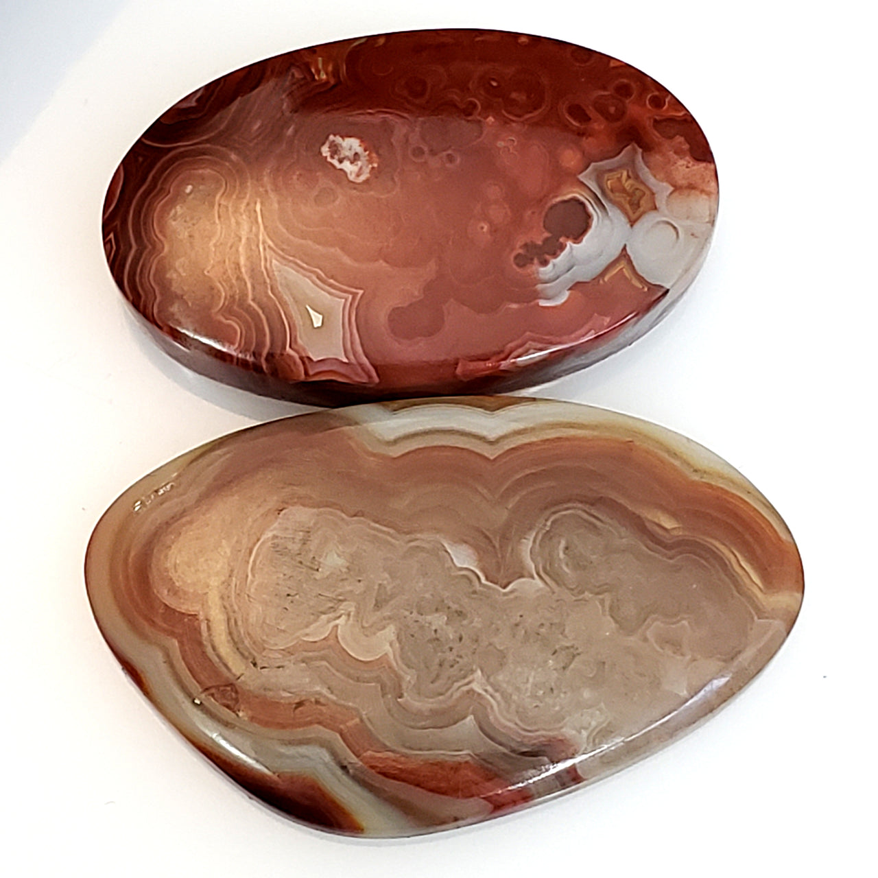 Natural Crazy Lace Agate Cabochons