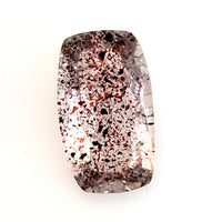 Thumbnail for Natural faceted AAA quality Goethite, hematite and LEPIDCHROSITE inclusions in Quartz