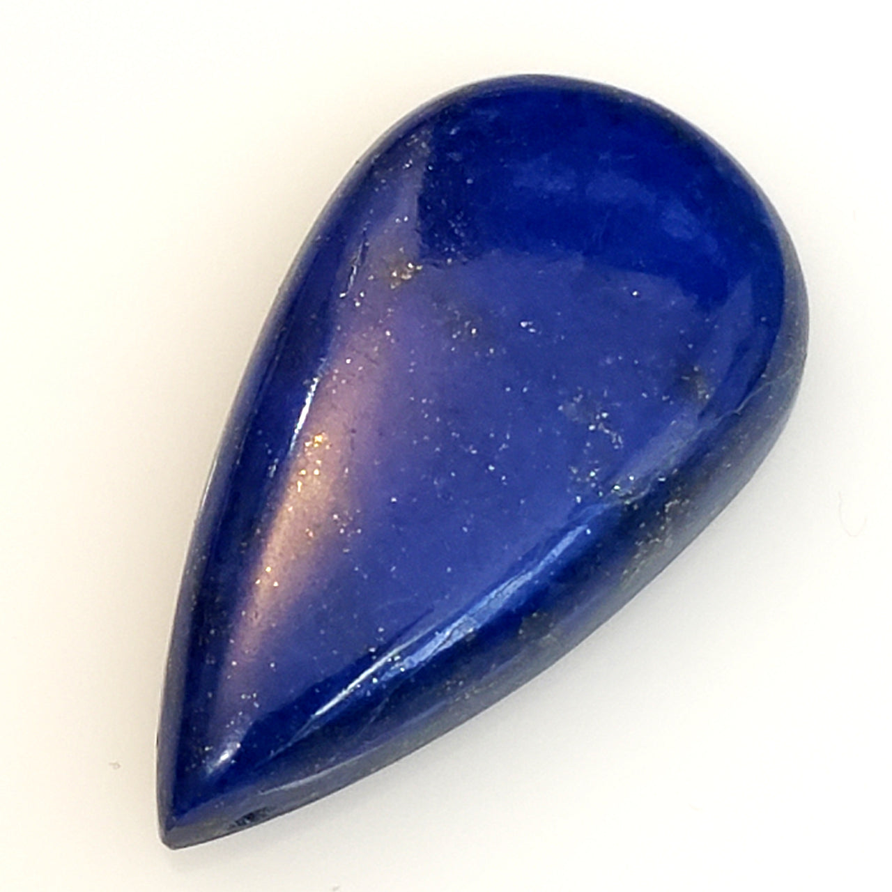 Natural Lapis Lazuli Cabochon/SIDE DRILLED Pendant Bead 33x19mm