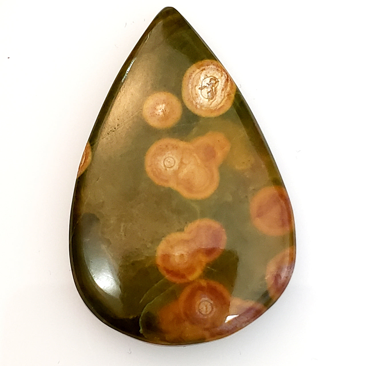 Natural Ocean Jasper Cabochon 42x27mm