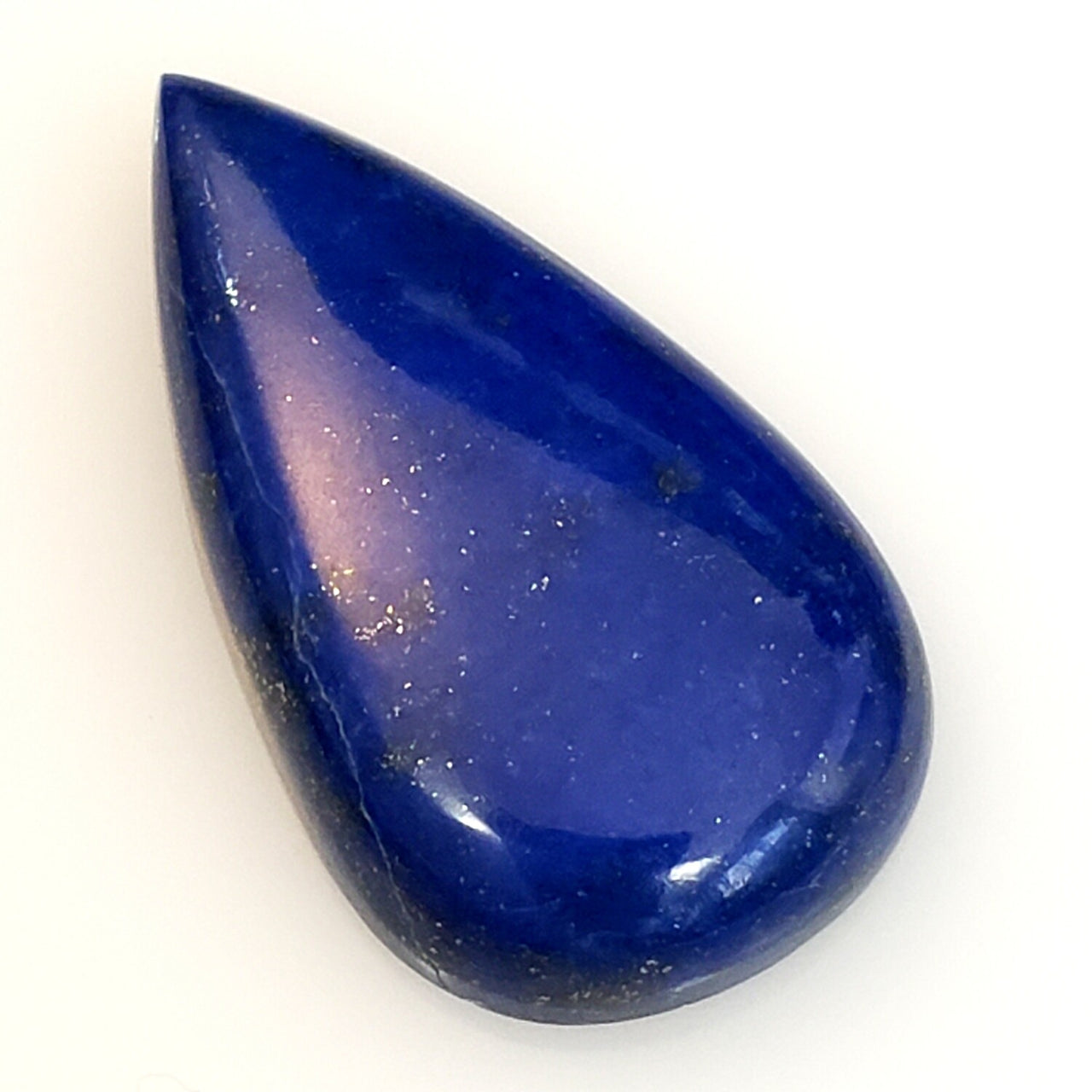 Natural Lapis Lazuli Cabochon/SIDE DRILLED Pendant Bead 33x19mm