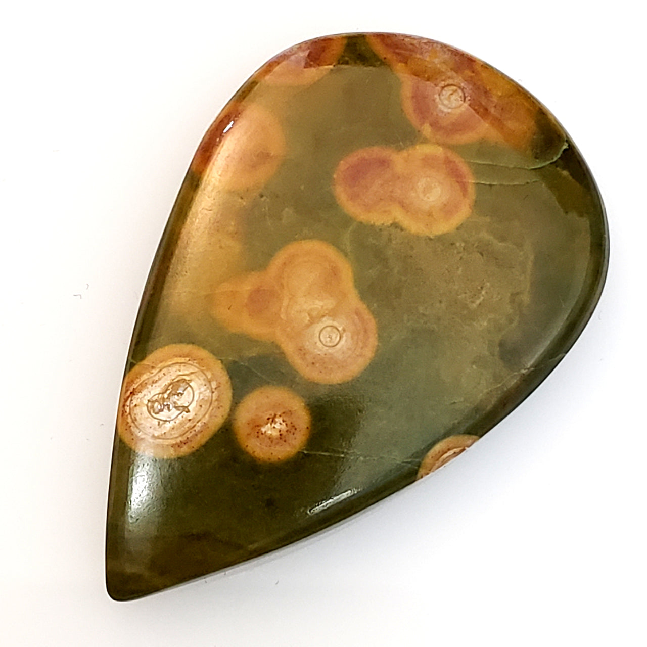 Natural Ocean Jasper Cabochon 42x27mm