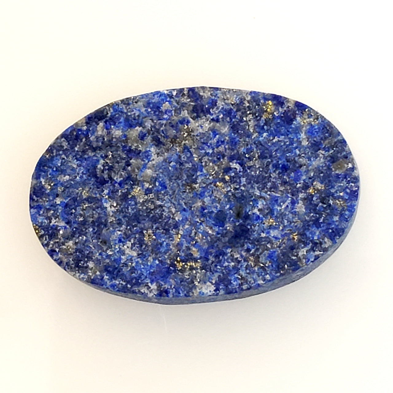 Natural Raw Lapis Lazuli. Flat base